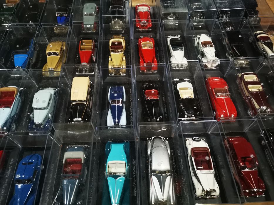 Carros clássicos miniatura