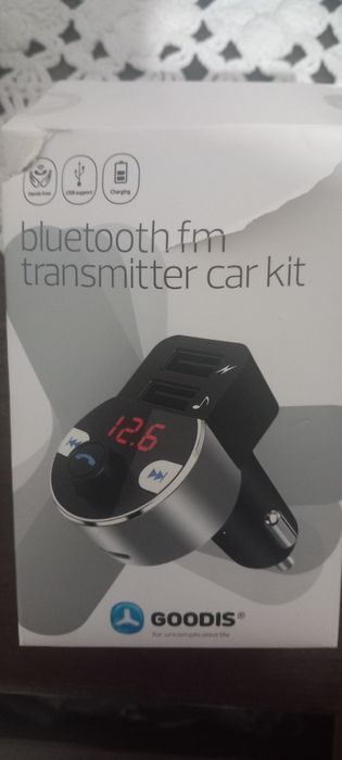 Transmisor FM via Bluetooth kit Automóvel