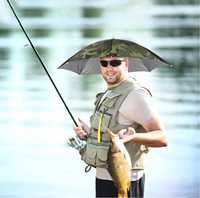 2 x Parasol wedkarski kolor khaki