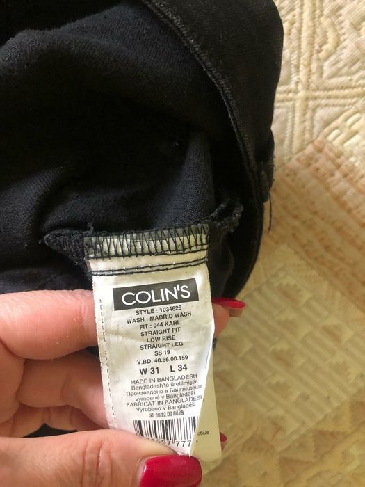 Джинсы Colins W31/L34