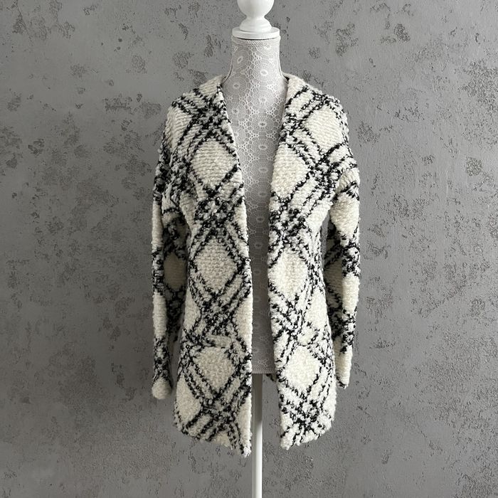 Kardigan żakiet narzutka płaszczyk wełna moher TK MAXX