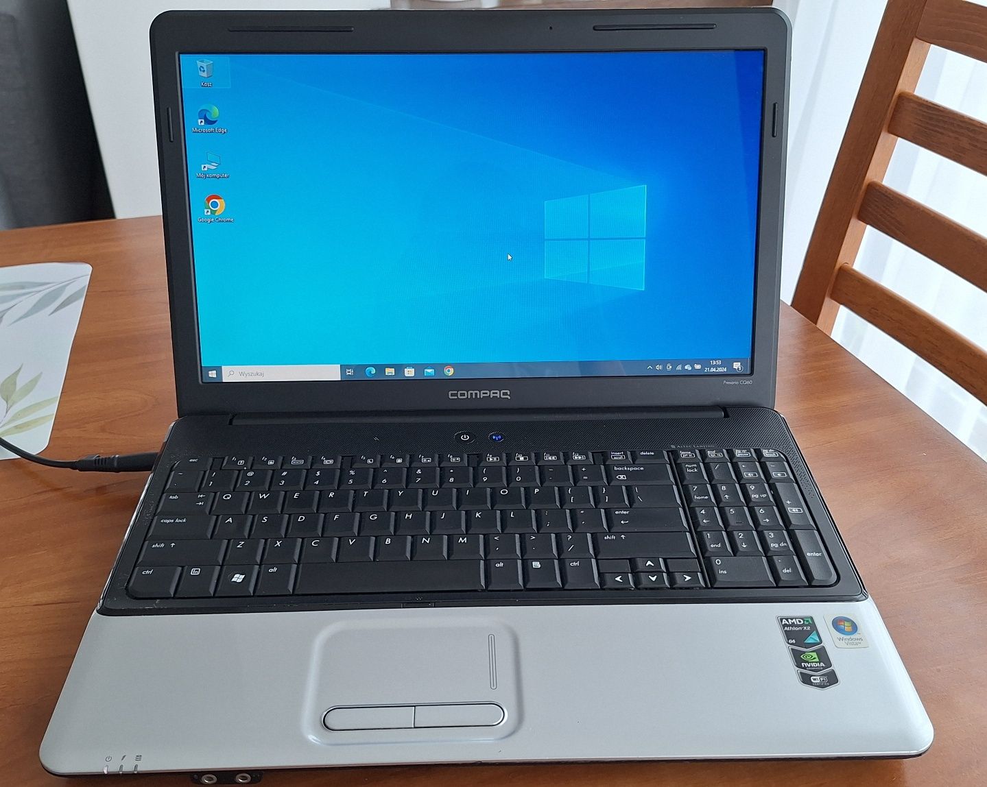 Laptop HP Compaq CQ60, Windows 10