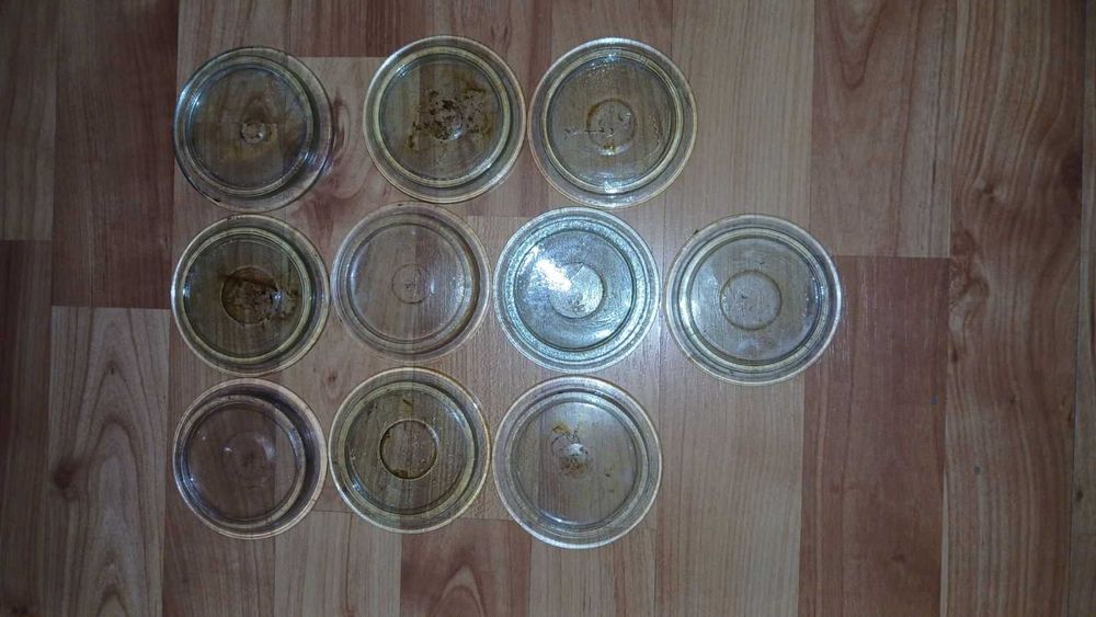 Скляні кришки часів срср, глечик. Набір