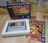 Gra Super Swiv - NINTENDO SNES - DB+ stan CIB Komplet +Protektor