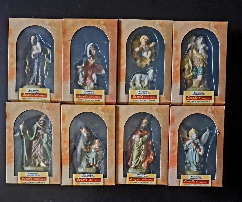 Szopka Bożonarodzeniowa.Figurki