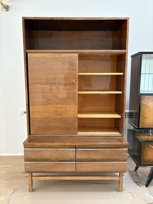 Kredens szafa vintage – ČSSR – lata 60/70 PRL mid century