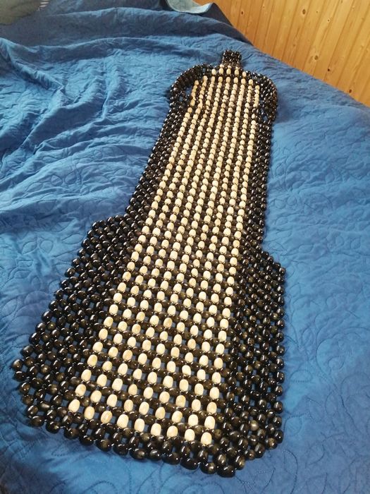 Масажер-накидка длявантажнихавто з підголовником і дерев'яними пасками