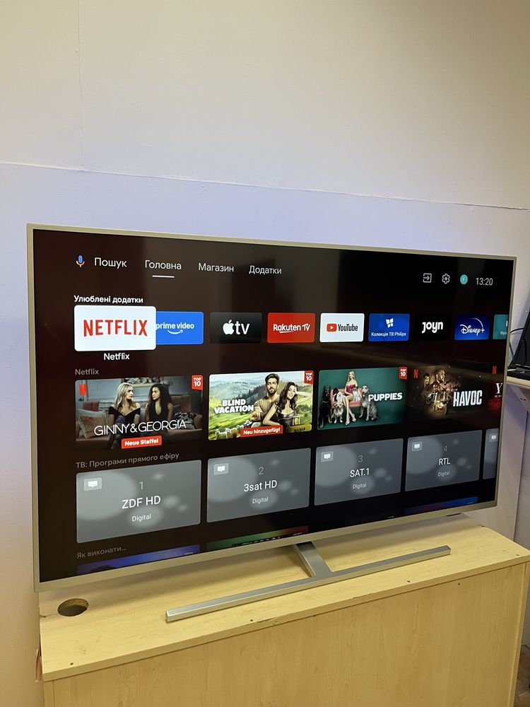 Philips  Телевізор Philips 55PUS7354,4K Smart Android 11,2019рік