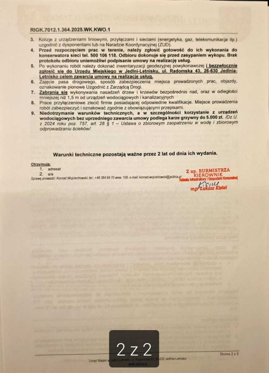 Sprzedam działkę pod zabudowę