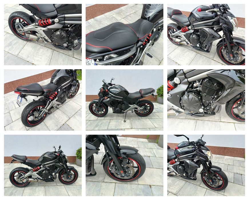 Kawasaki ER-6N 2013 Akrapovic 35371 km transport raty na oświadczenie!