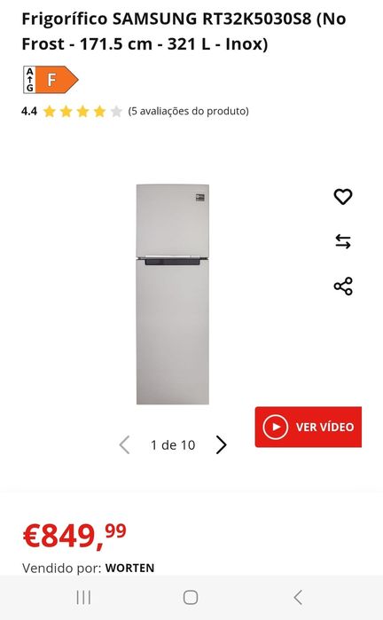 Frigorífico Samsung