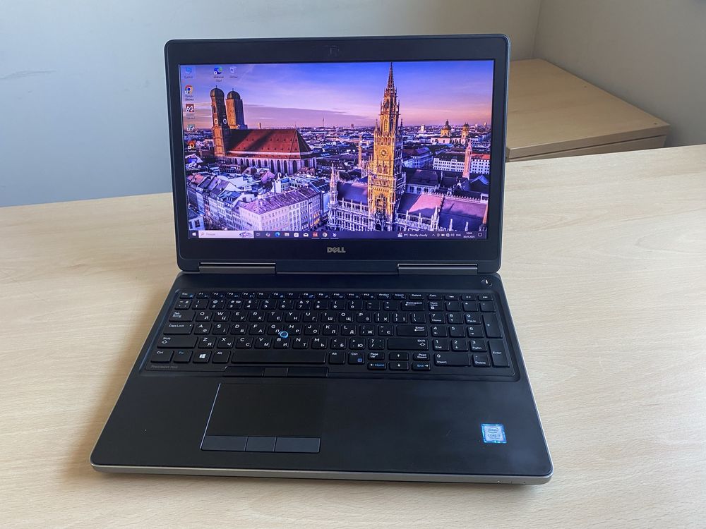 ПОТУЖНИЙ DELL Precision 7520•15.6 FHD•Core i7-7700HQ•16•256 nVIDIA 4Gb