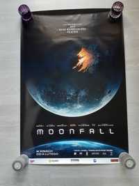 Plakat kinowy z filmu Moonfall reżysera hitów Pojutrze, 2012