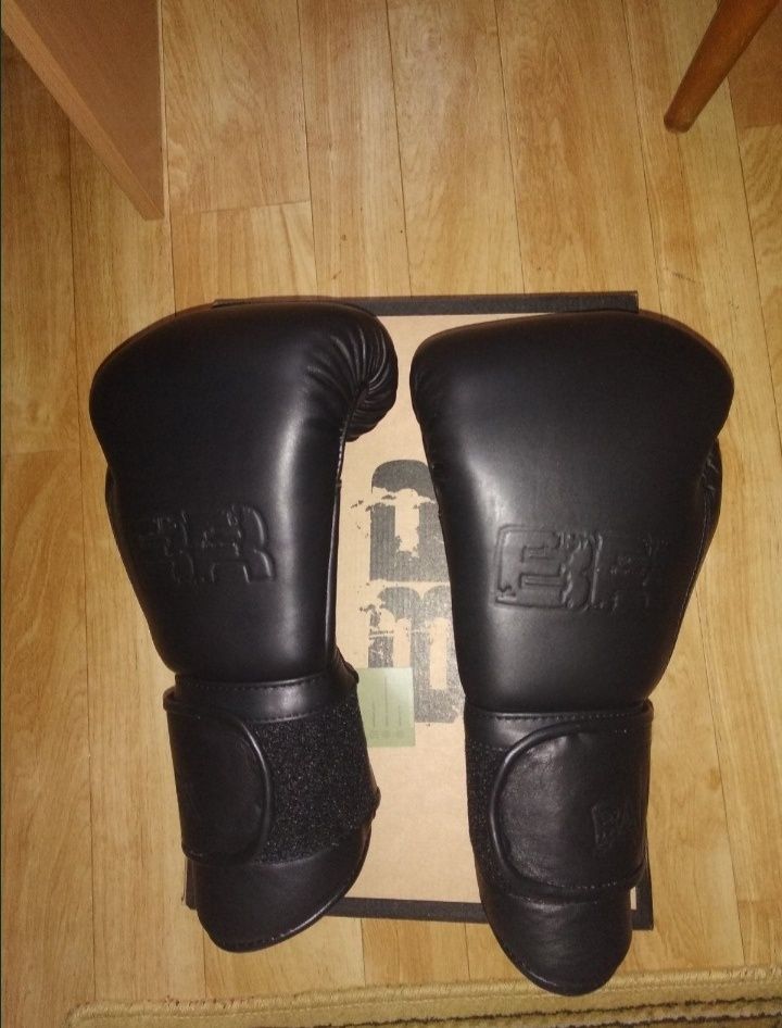 Боксерські рукавиці Battler 14oz натуральна шкіра