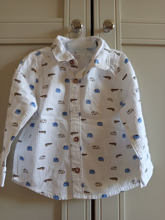 Koszula dziecięca chłopiec rozmiar 74