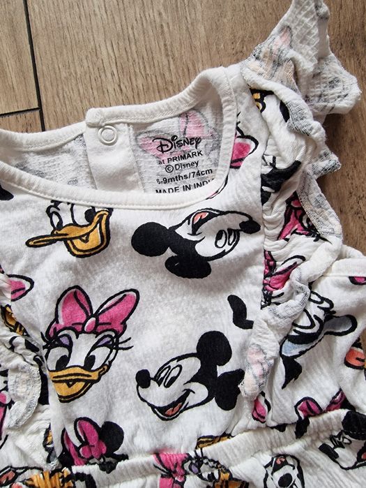 Piękny rampers disney minnie Mouse r. 74