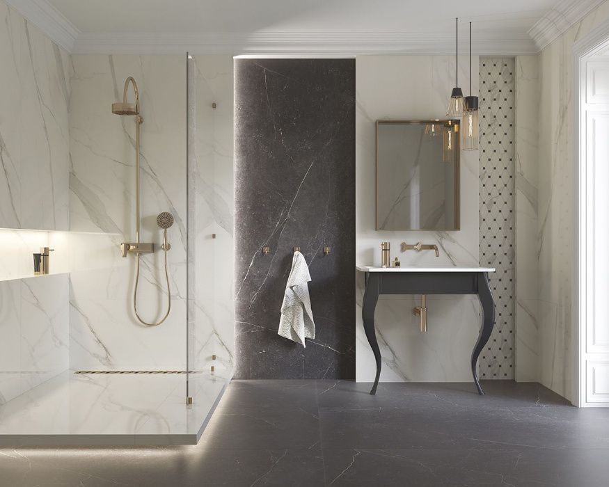 Płytki Marmur Calacatta Carrara 60x120 Mat Paradyż