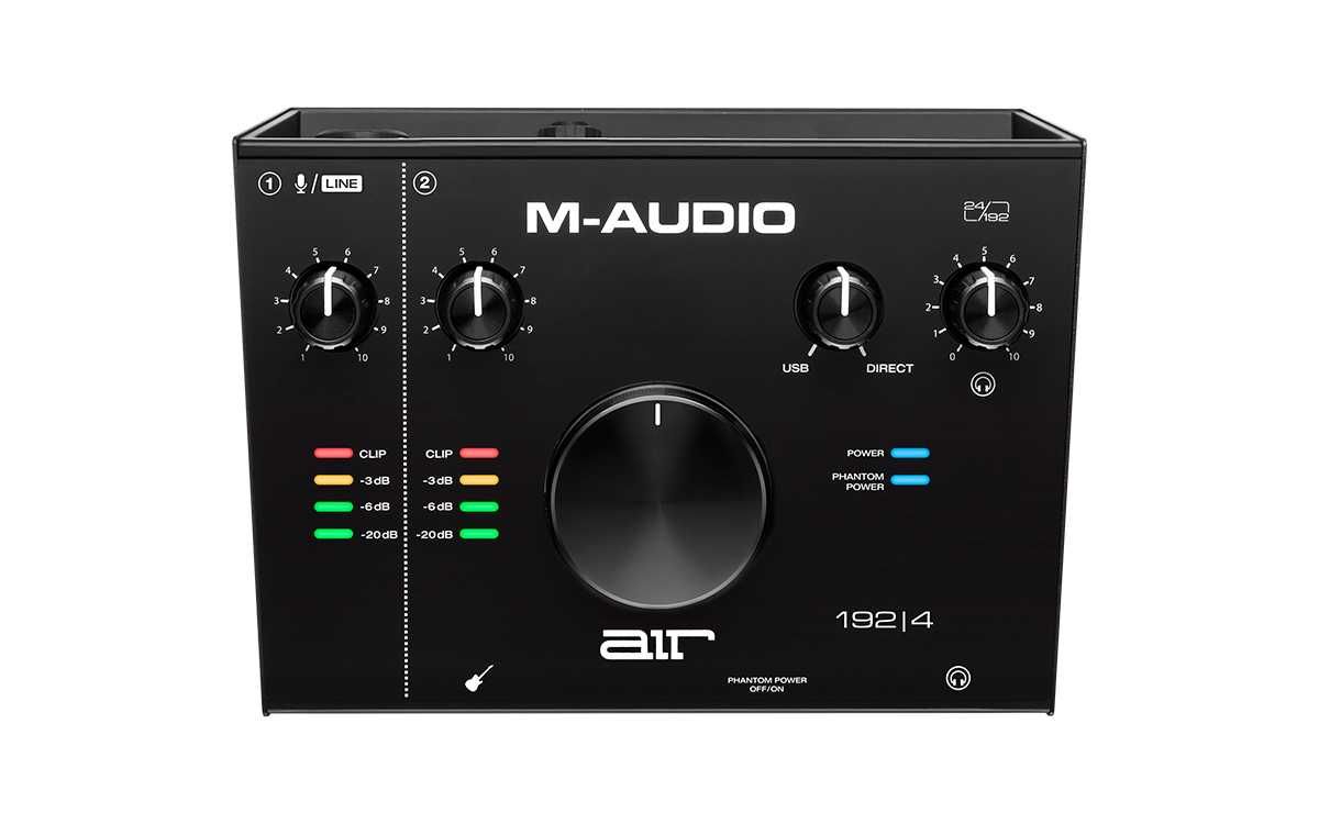 Placa de som Interface audio M-Audio AIR 192|4