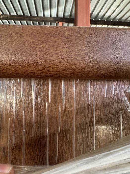 drzwi zewnętrzne ocieplane Mikea metalowe 90 orzech Violin