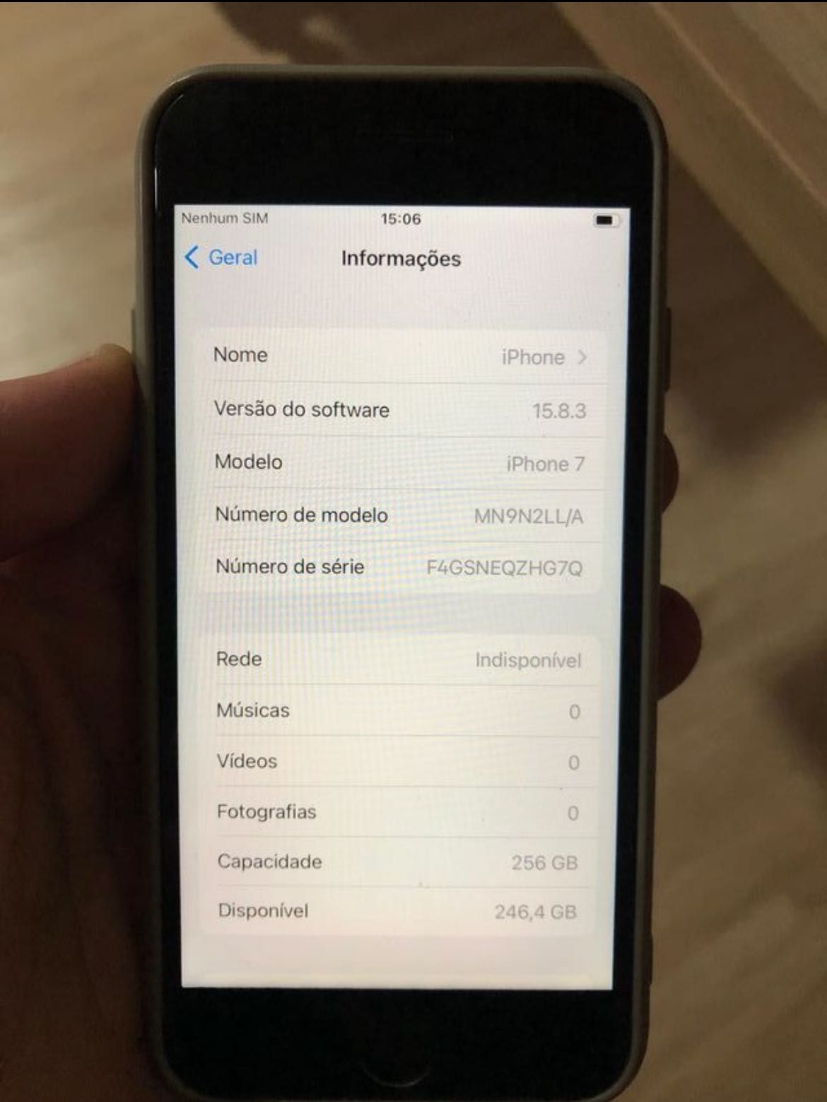 iPhone 7, de 256Gb