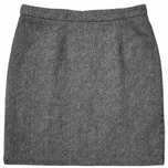 Gant Wełniana Spódniczka Mini Damska 100% Wełna z Podszewka Szara r. 3
