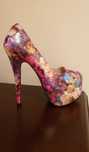 Sapatos Floridos