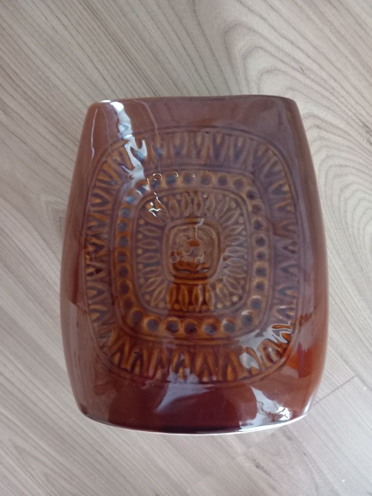 Wazon ceramiczny vintage PRL