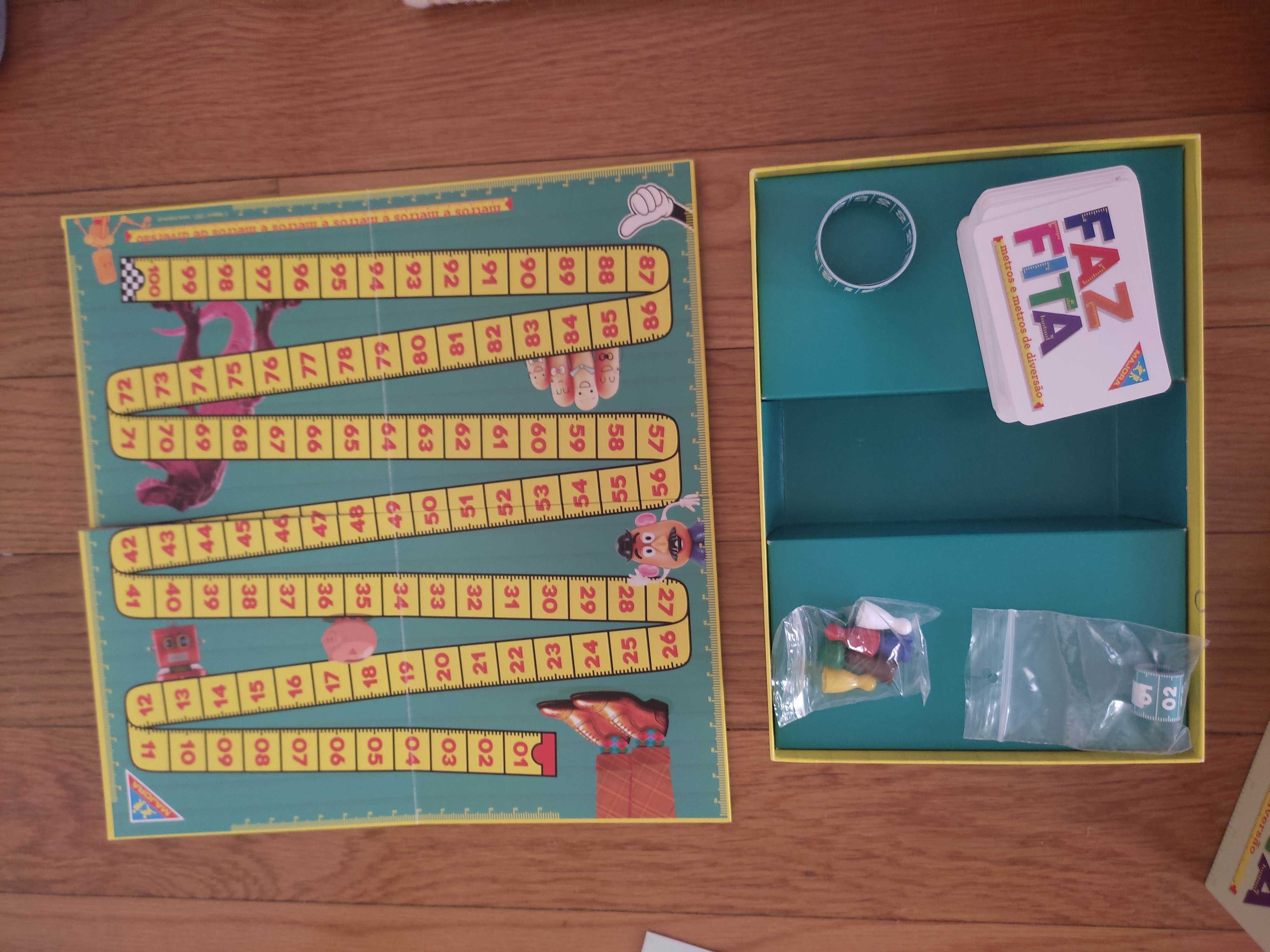 Jogo educativo "Faz fita" da Majora