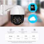 Câmera de segurança Exterior IP 1080p hd wifi . detecção humana