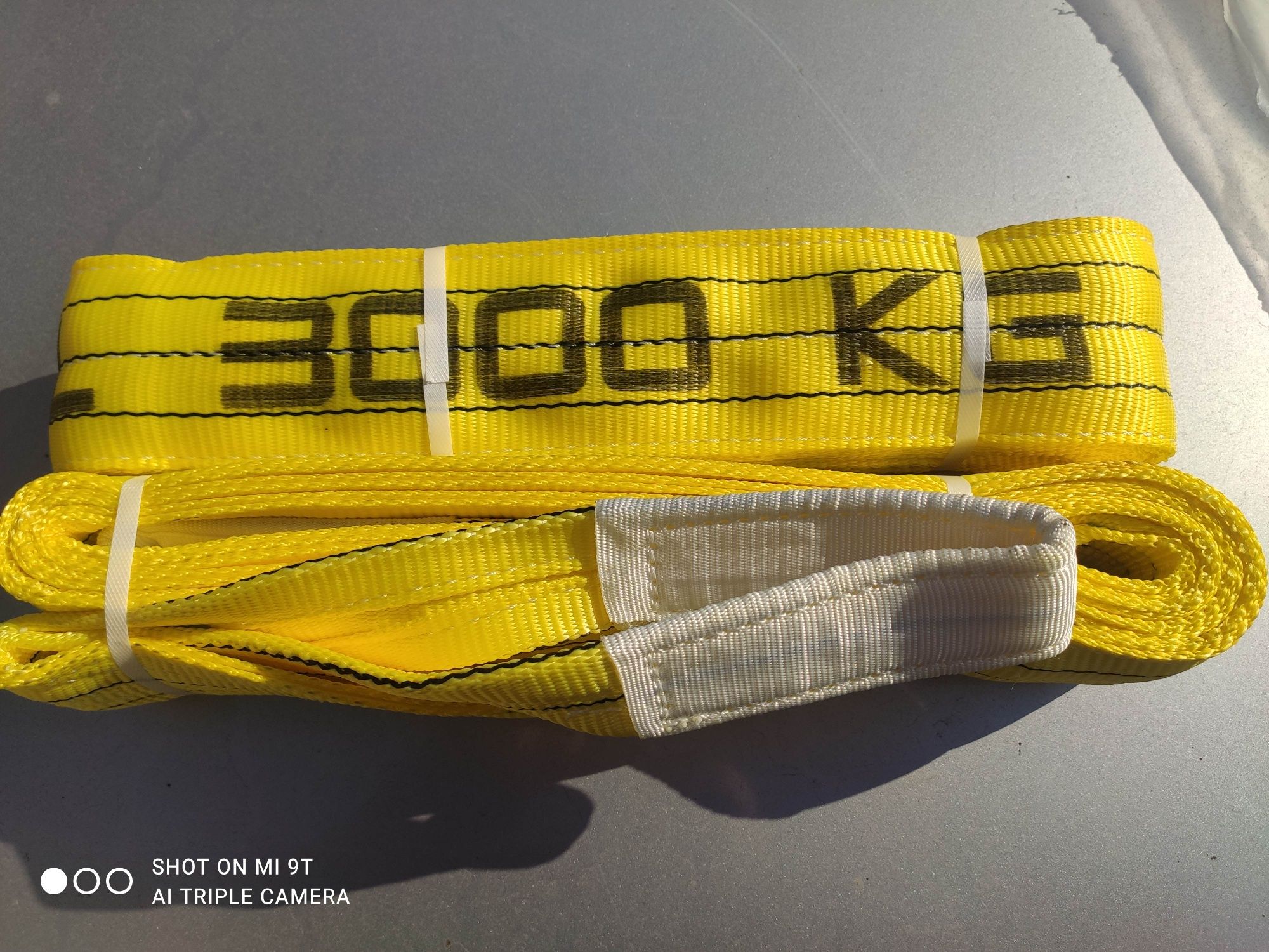 Стропи СТП і СТК, текстильні в/п 3т,двопетльові,кільцеві,шириною 90 мм