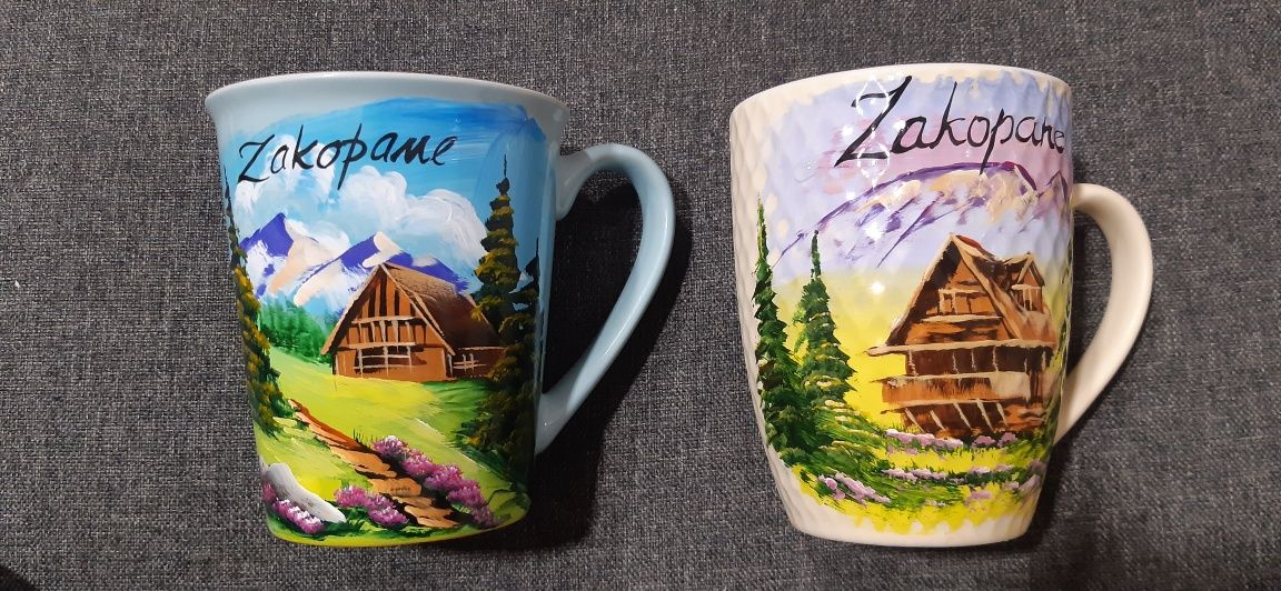Dwa kubeczka.Z Zakopanego.