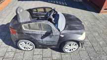 BMW x6 dla dzieci czarne autko