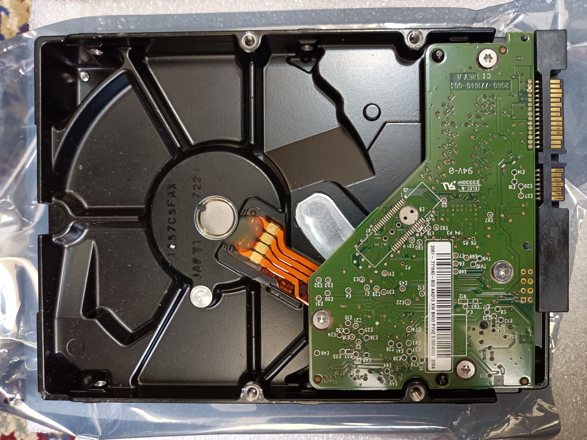 Disco rígido 500GB Western Digital HDD 16Mab cache para recuperar novo
