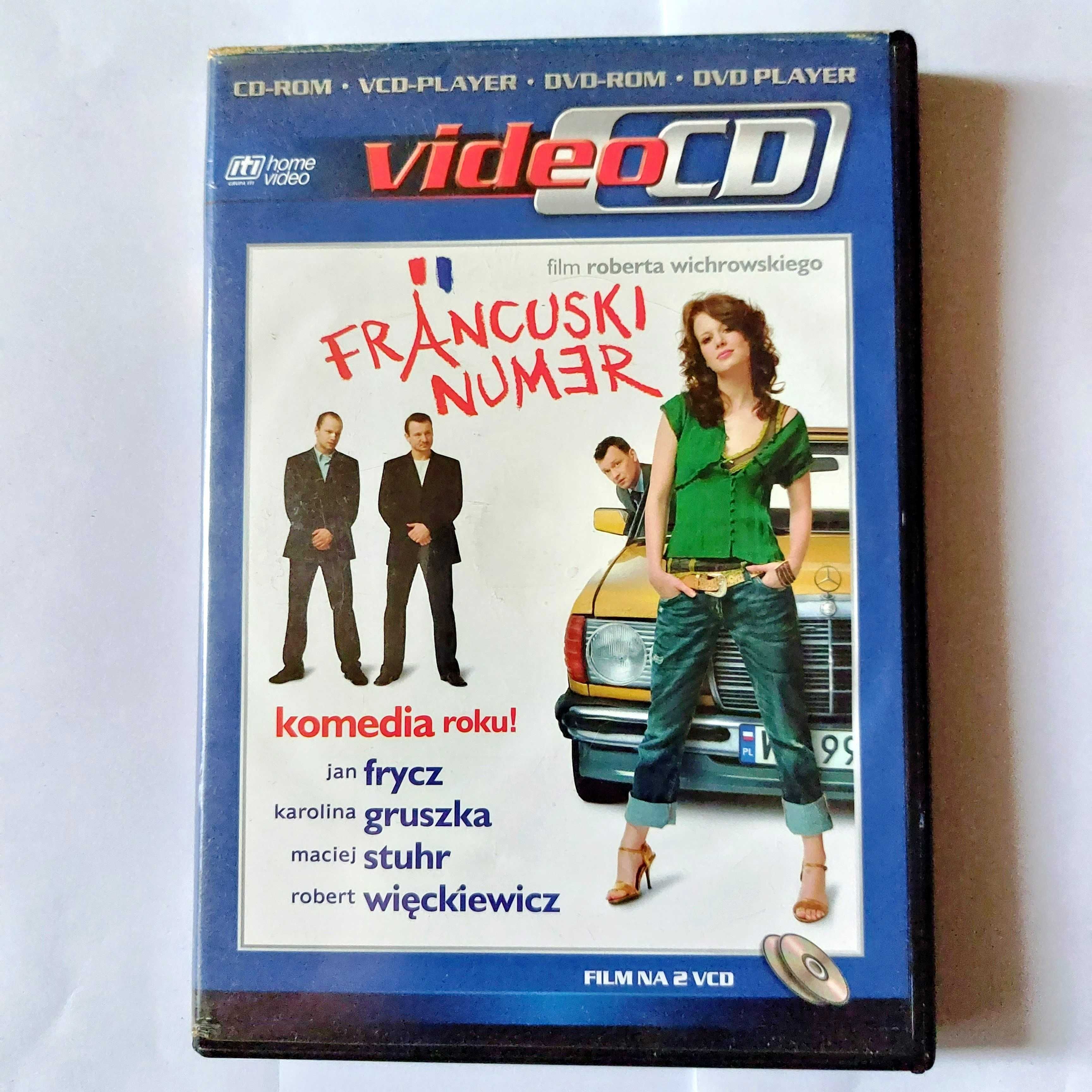 FRANCUSKI NUMER | polska komedia na DVD/VCD