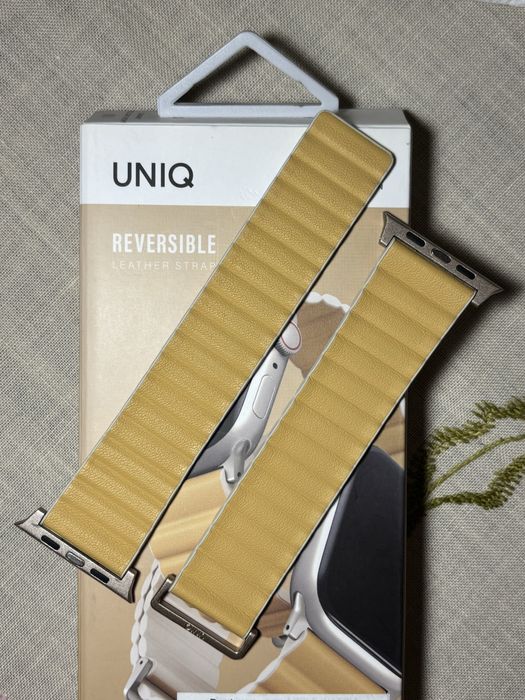 Двосторонній ремінець для Apple Watch 49/45/44/42 mm Uniq Revix