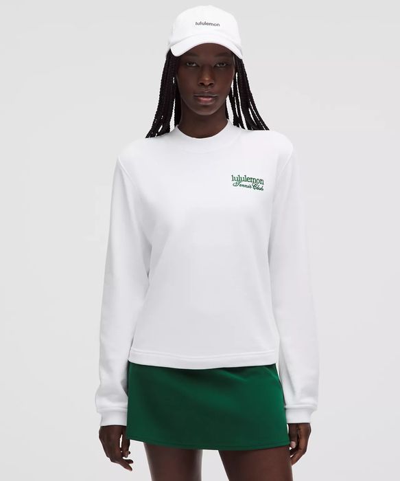 Кофта світшот Cotton French Terry Crewneck Tennis Club від Lululemon