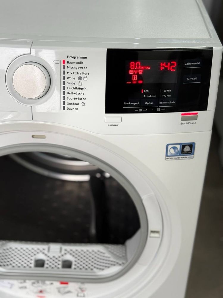 AEG T8DB66580 — сушильна машина 8 кг з тепловим насосом, преміум клас