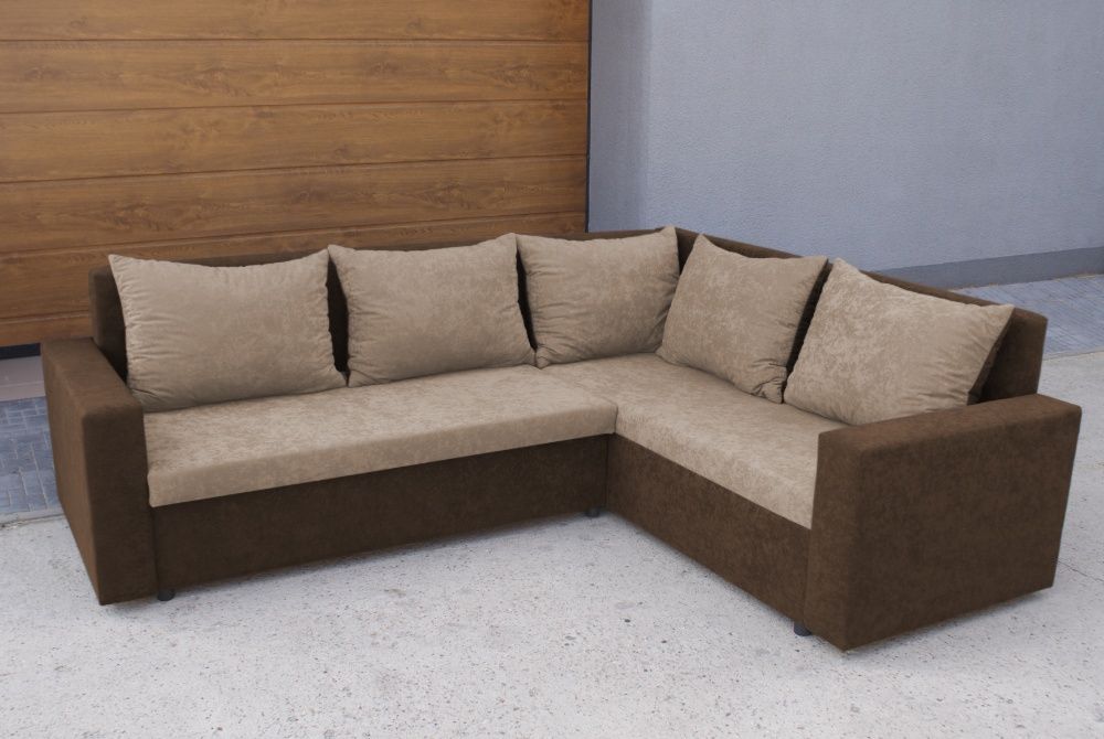 Narożnik Megan z funkcją spania! Kanapa Łóżko Rogówka Sofa