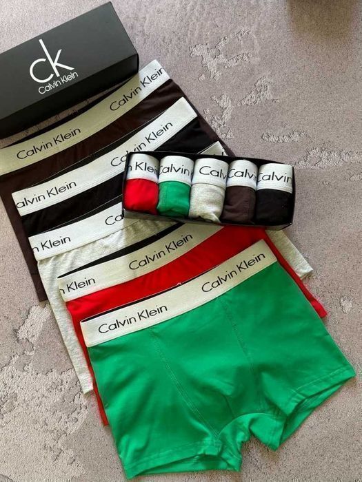 Набор мужских трусов Calvin klein Modern White. Набір турецьких трусів