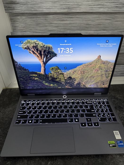 Gwarancja Laptop Lenovo LOQ 15IAX9 15.6” 144 Hz i5-12450HX RTX 3050