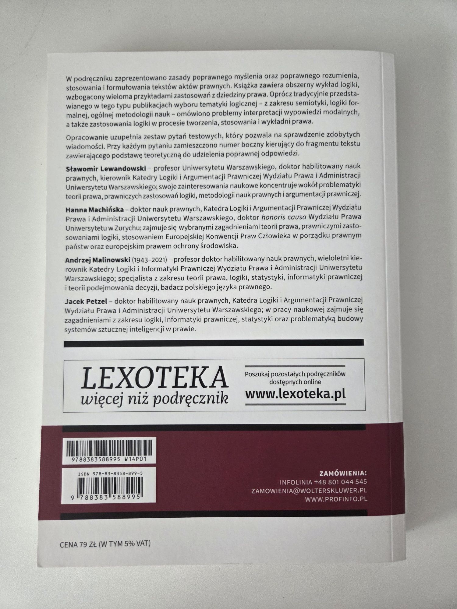 Logika dla prawników Wydanie 14