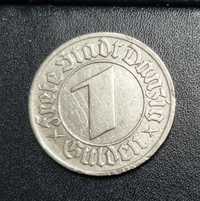 Stare monety / moneta 1 gulden 1932 r. W.M.G.
