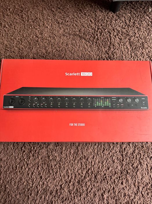 Interface Focusrite Scarlett 18i20 3Gen