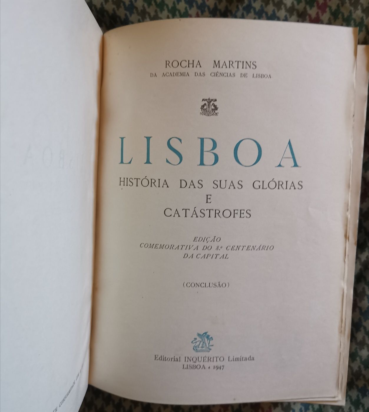 Lisboa, rocha martins