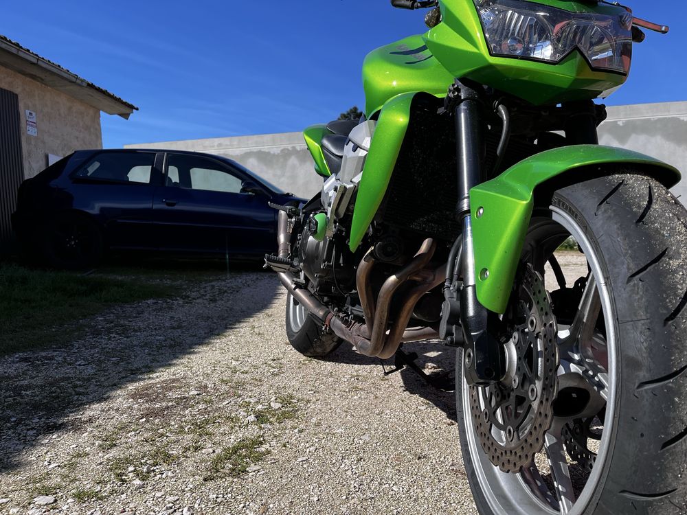 Kawasaki z750 verde