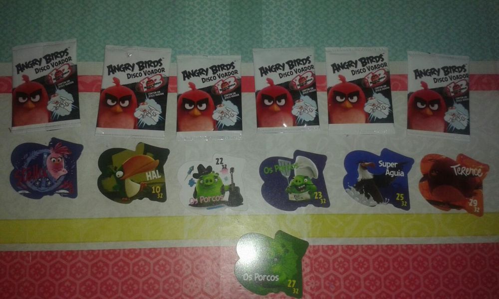 Angry Birds discos voadores (varios)