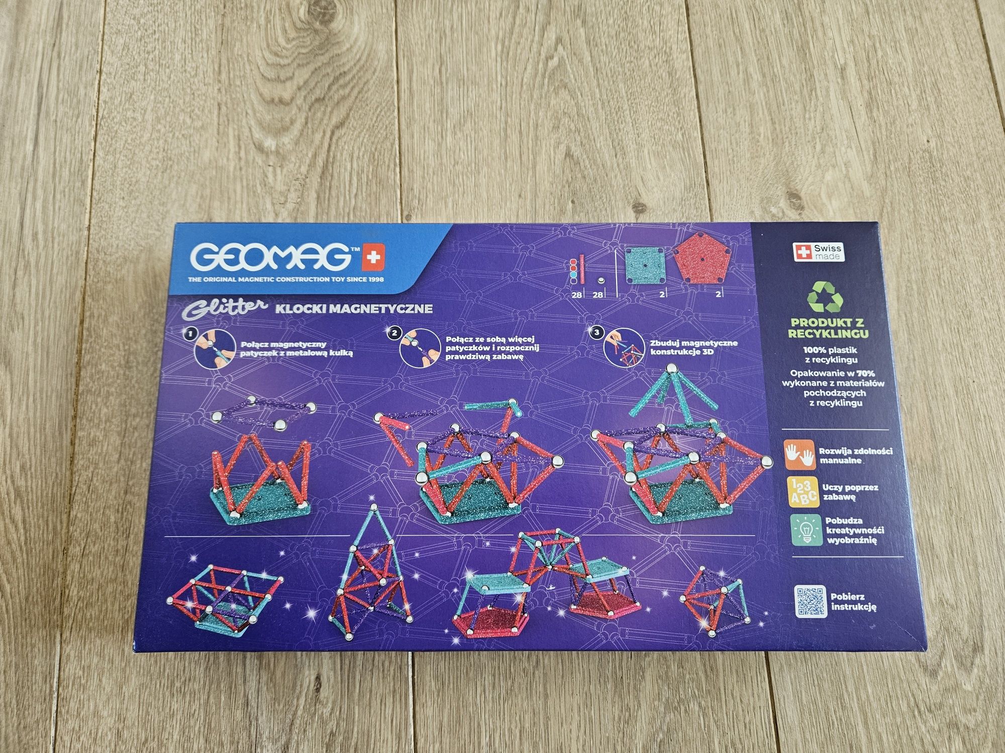 Geomag Glitter Edycja specjalna 60 elementów