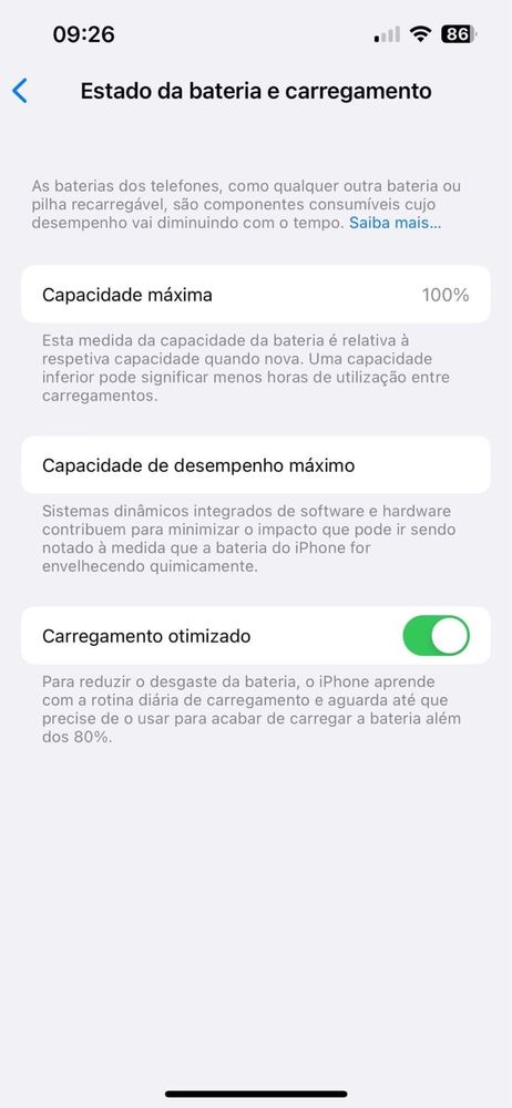 IPhone 13 com fatura e garantia/ bateria a 100