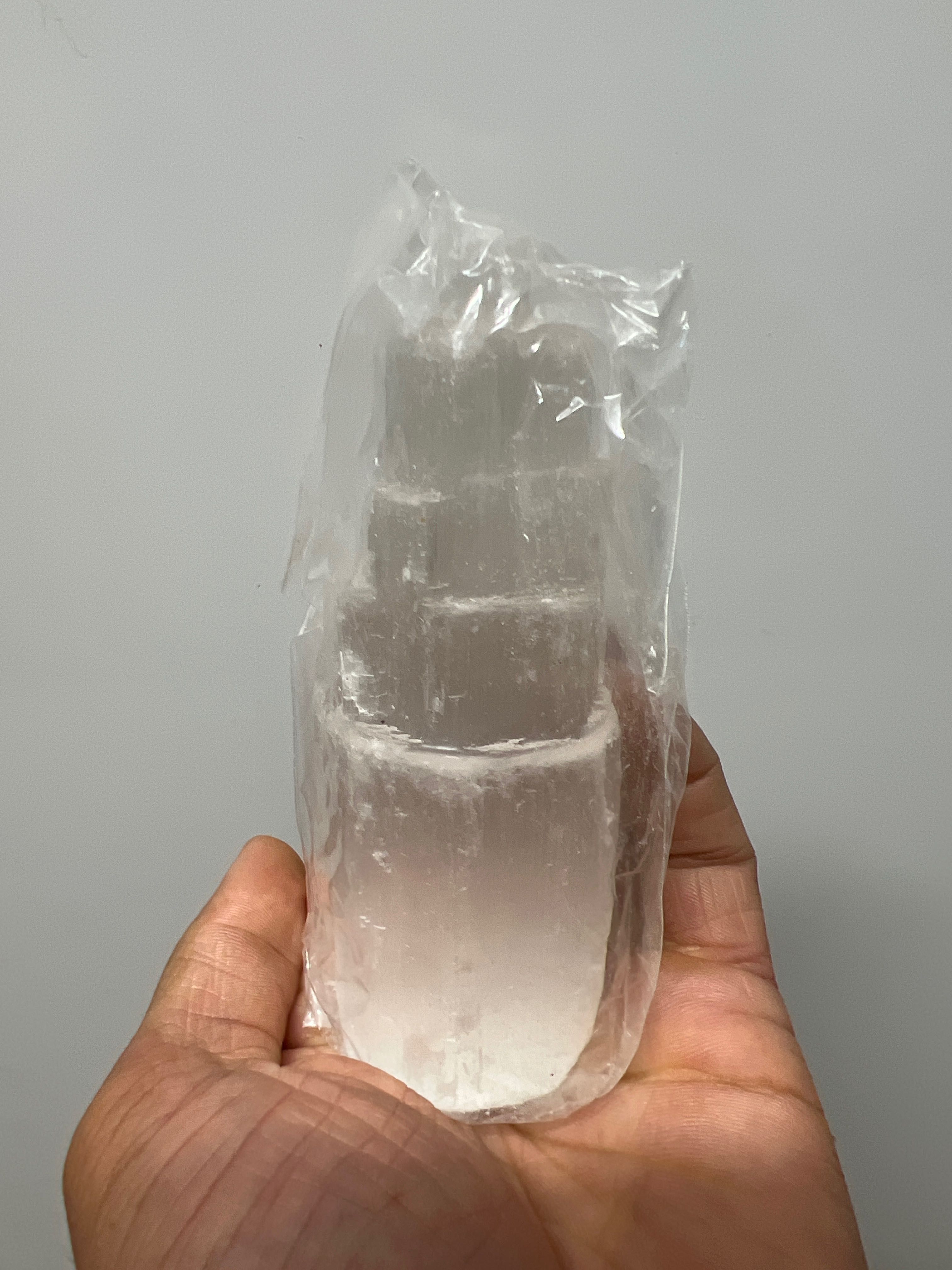 Torre Selenite, 11cm limpeza energias