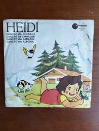Antigo disco vinil Heidi 1975